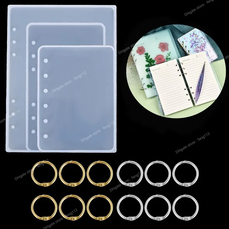 Creative Gift: DIY Notebook Cover Resin Mold With Crystal UV Epoxy Silicone  And Transparent Design Perfect For Resin Binder Casting, Jewelry Making,  And Crafting From Feng112, $3.53